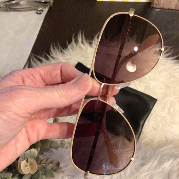 New! Rare Quay cream high key aviators main image 4